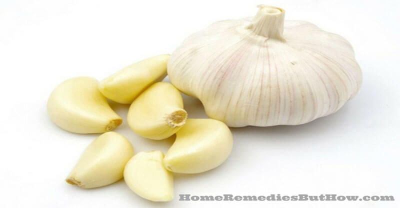 Garlic for fast hair growth