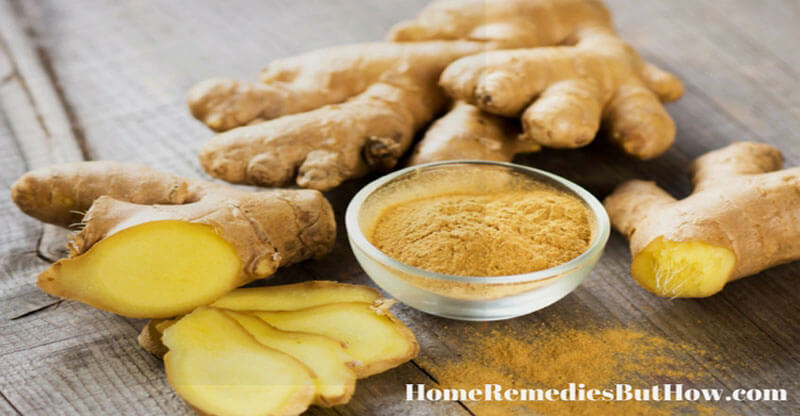 Ginger helps how to decrease the size of breast